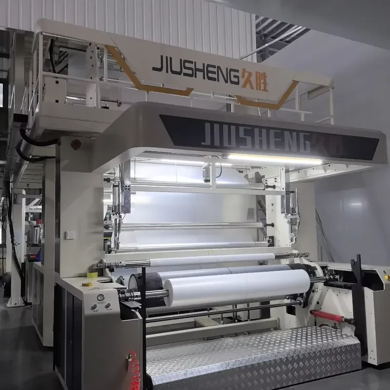 Jiusheng LDPE HDPE LLDPE Shrink Film 3 Layer Co-extrusion Blown Film Machine Steel High-Accuracy
