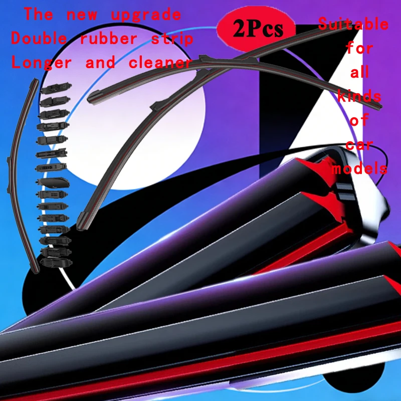 

Для Toyota Auris E150 E180 E210 2007~2024: Щетки стеклоочистителя лобового стекла, передние дворники, щетки для мойки окон