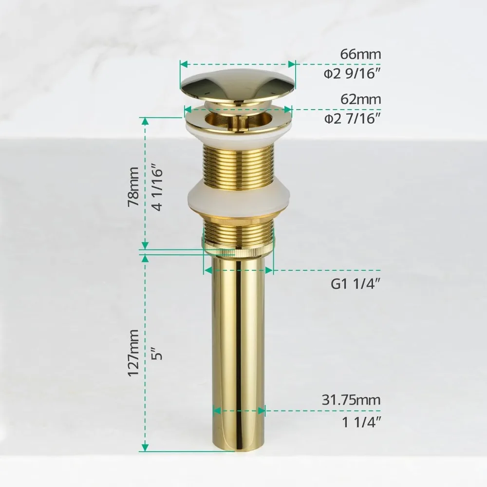 صنبور حمام كروم بمقبضين واسع النطاق مع تصميم صديق للبيئة للأحواض الحديثة #3