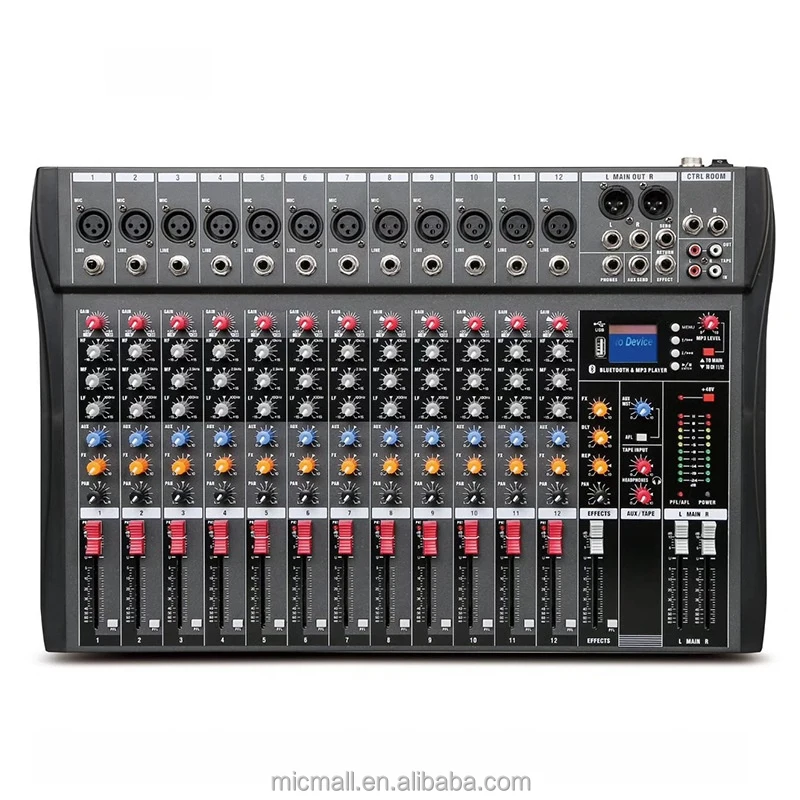 CT80 Professional 6-Channel 8-Channel Mixing Console Stage Performance Conference Small Portable Phantom Power