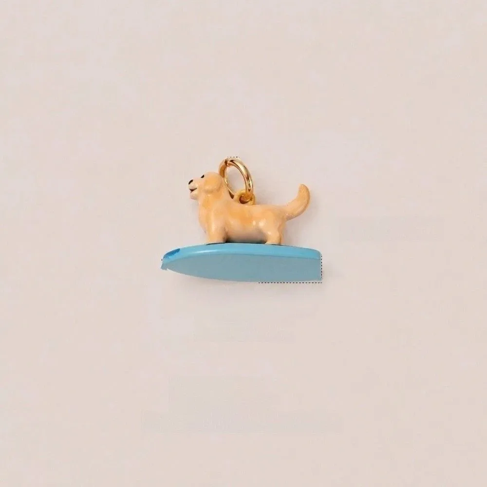Colorful Enamel Dog Pendant description 5