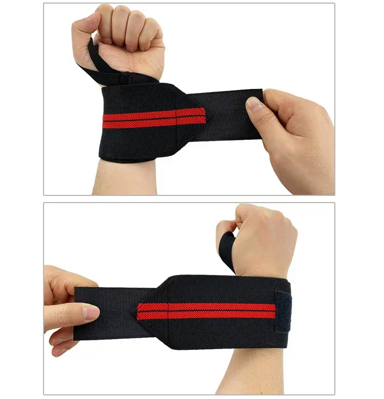 AOLIKES 1-teiliges Armband, Handgelenkstütze, Gewichtheben, Fitnessstudio, Training, Handgelenkstütze, Klammer, Riemen, Wraps, Crossfit, Powerlifting – Detail 6