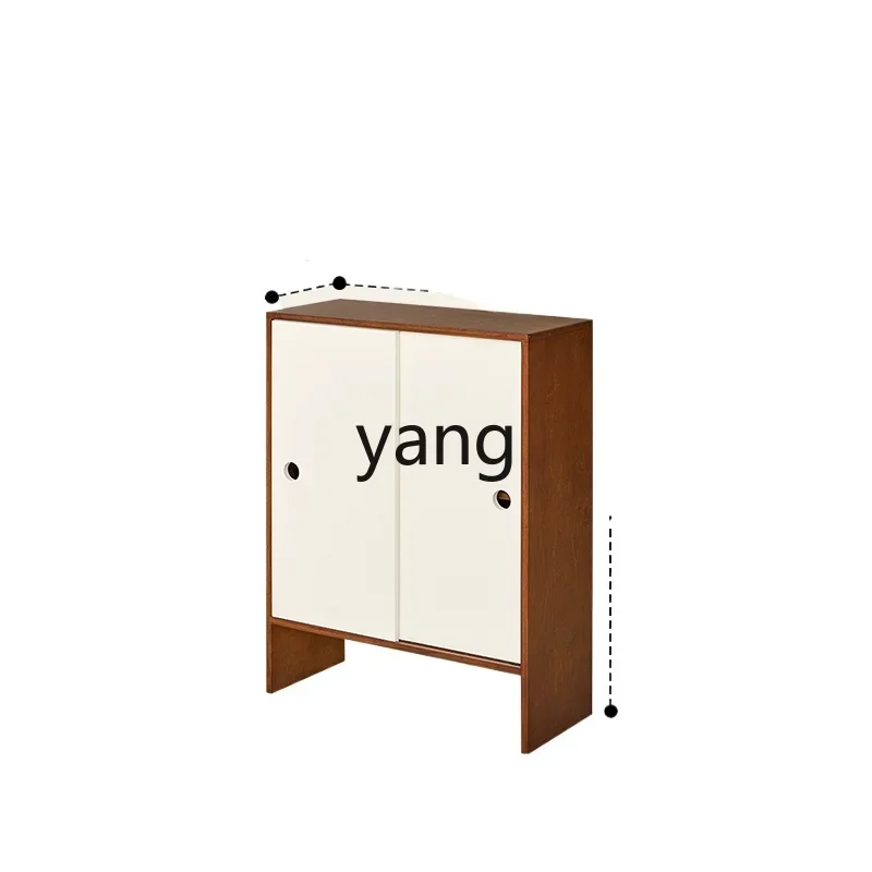 LH medieval style dining side cabinet household entrance entrance cabinet modern simple living room locker
