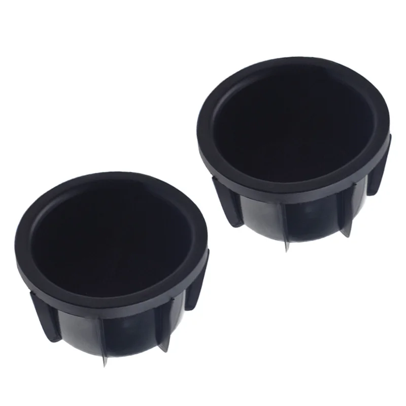 2pcs Black Console Box Cup Holder Insert 55618-42040 Fit for Toyota RAV4 2006 2007 2008 2009 2010 2011 2012