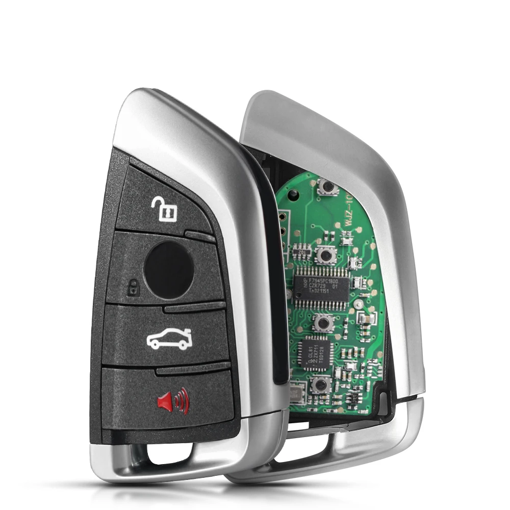 KEYYOU 3/4 Taste 315/433/868 MHZ ID49 pcf7945 Remote Key Keyless Entry fob für BMW F FEM CAS4 5 7 Serie X5 X6 2014 +