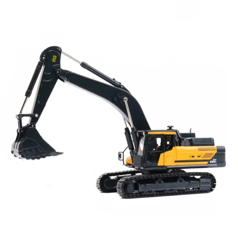 

Diecast 1:43 Scale HX505L Excavator Hook Hook Machine Construction Machine Alloy Model Finished Simulation Collection Gift Toys