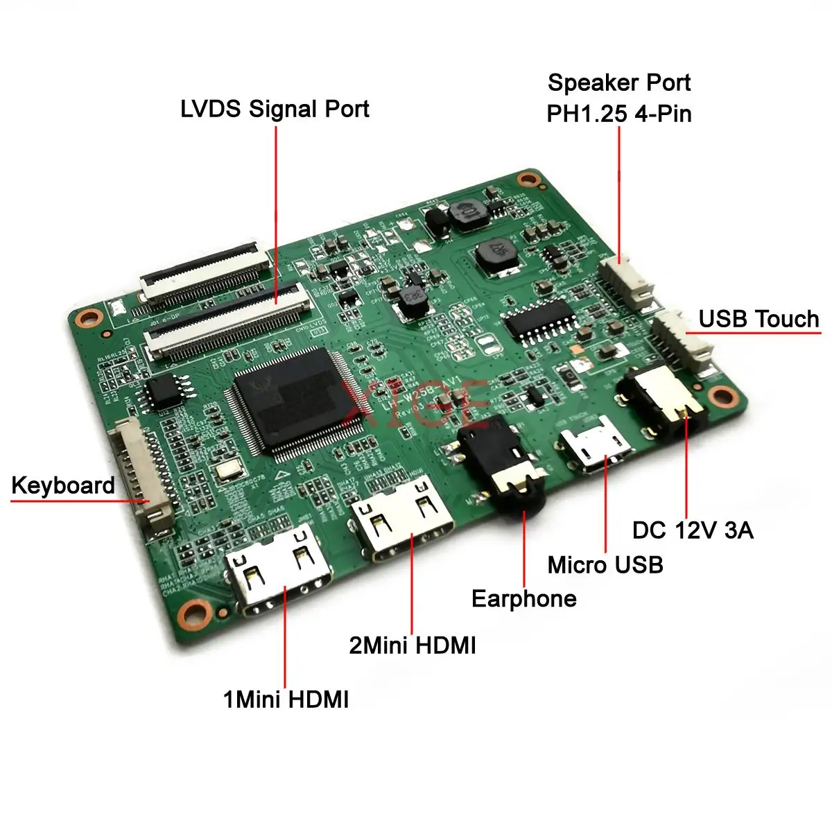 Driver Controller Board For LTN140AT20-401/S01/T02/V01 Kit DIY 14" 40-Pin LVDS 1366x768 Laptop Display HDMI-Mini USB Micro