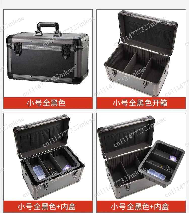 Portable High Quality Portable Rugged Shell Toolbox Portable Shockproof Aluminum Alloy Instrument Box