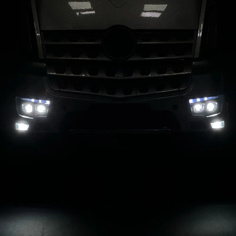 مجموعة أضواء LED متدفقة لشاحنة تاميا RC بمقياس 1/14 طراز بنز أكتروس أروكس، أضواء تشغيل، مصابيح أمامية، أضواء تحديد الموضع، قطع ترقية