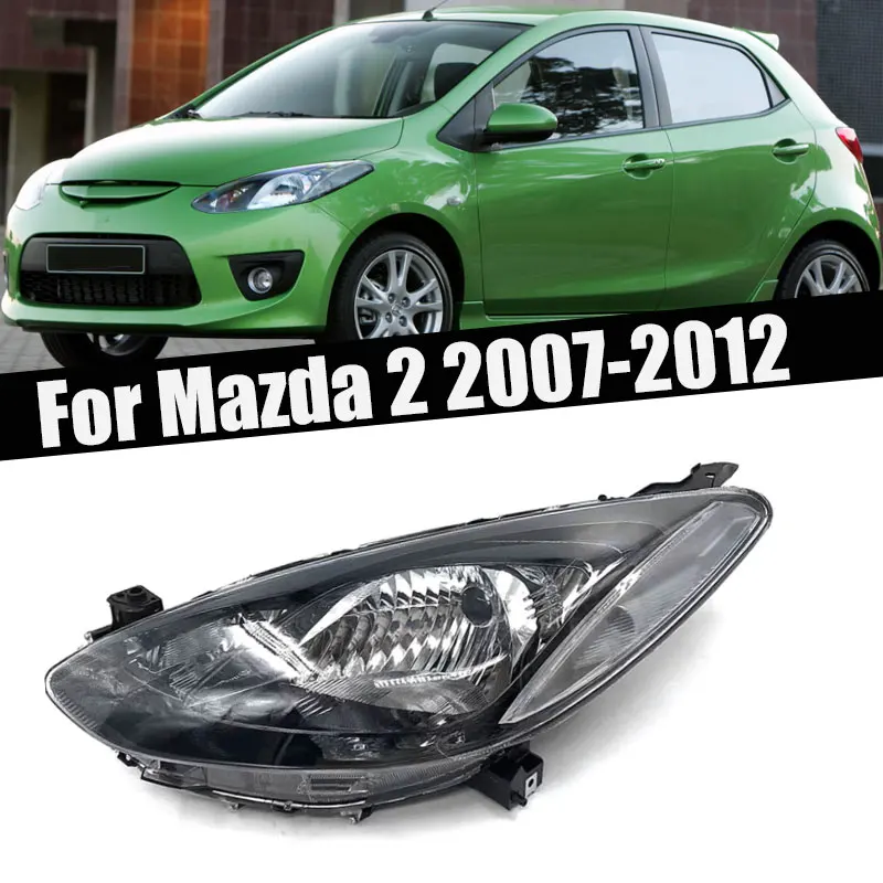 Car Accessories For Mazda 2 2007 2008 2009 2010 2011 2012 Auto Front Bumper Headlight Signal Lamp Driving Lights Lamp Housing