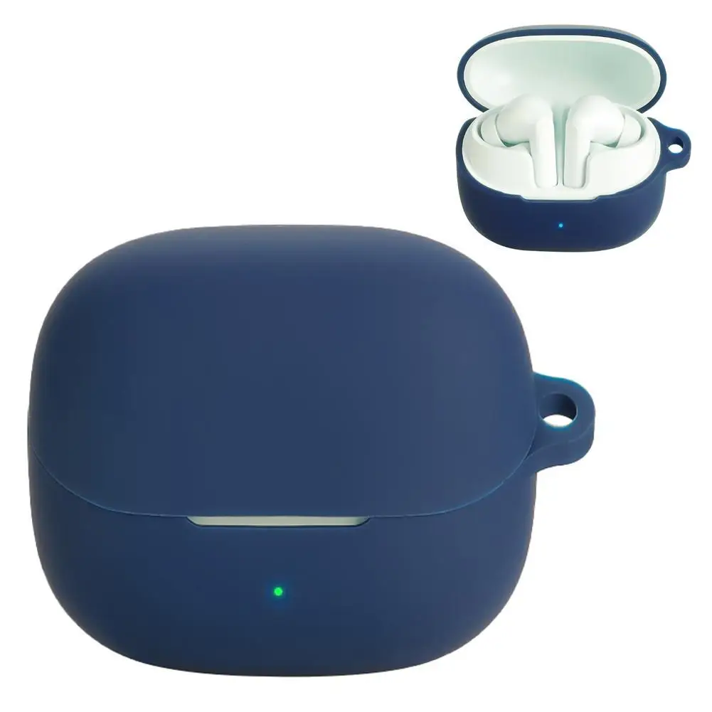 For Baseus BP1 Pro Headphones Protective Case Bluetooth Earphone Soft Silicone Sleeve Dust-proof Anti-drop Protective Accessory