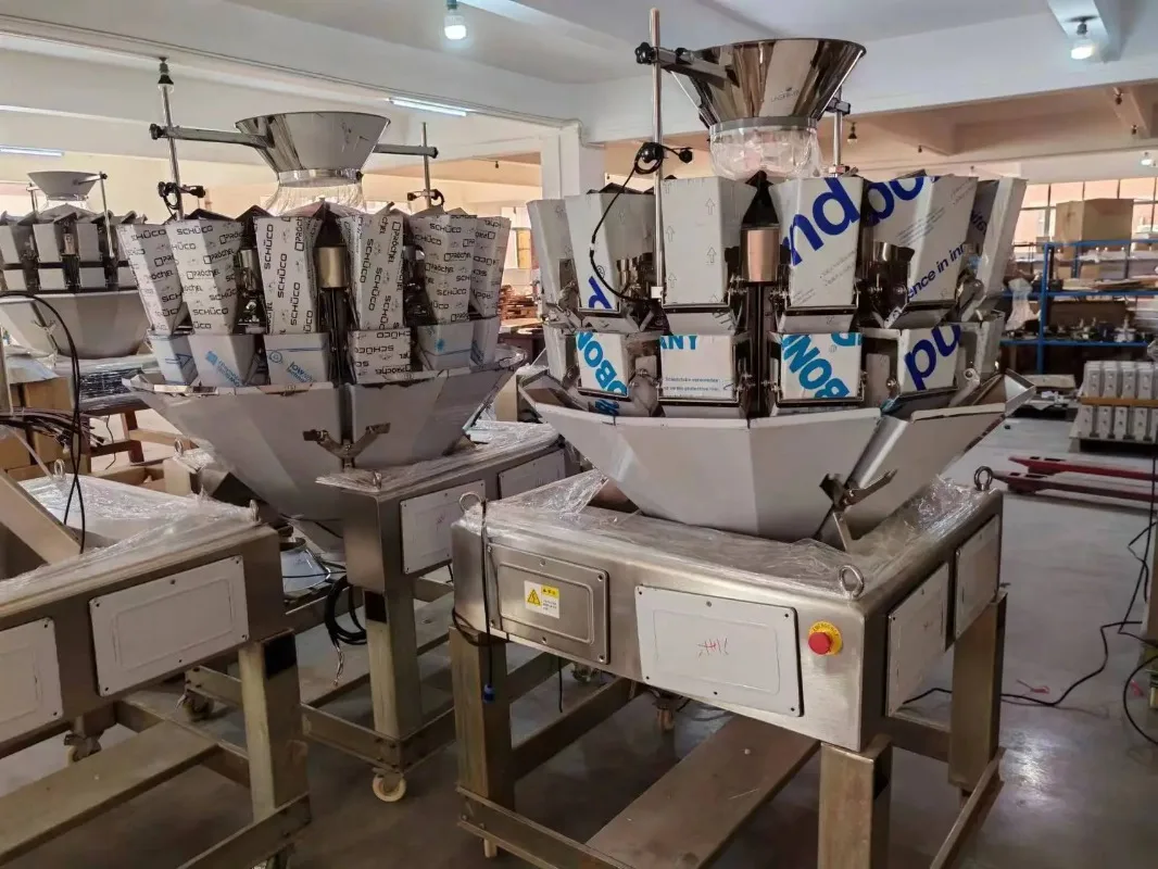 Factory Provide 14 Heads Multihead Weigher Lollipops Weighing Filling Sealing Packing in Pillow Bag