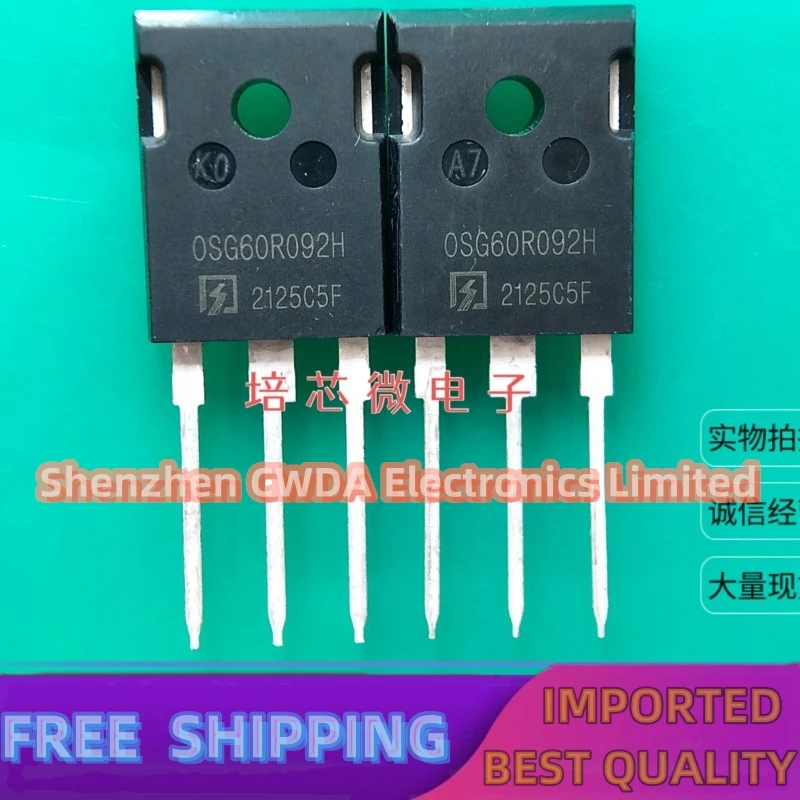 

10PCS-20PCS OSG60R092H TO-247 40A 600V In Stock Can Be Purchased