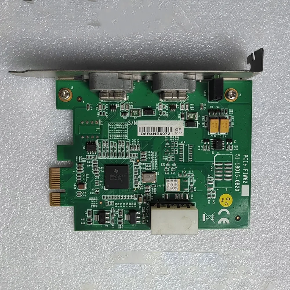 1394A Video Capture Card PCIe-FIW62 51 -18015-0B20