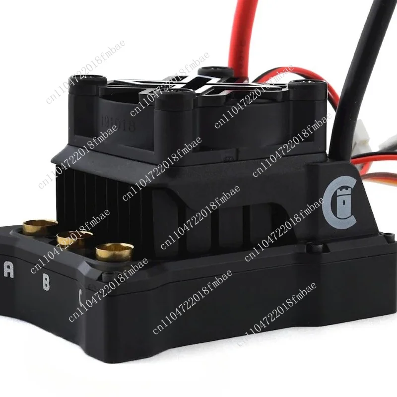 Castle Creations Mamba Monster X 2-8S SENSORED ESC  Castle Mamba X Speed Controller for 1/6 RC Monster Truck Car 1717 1/6 33.6V