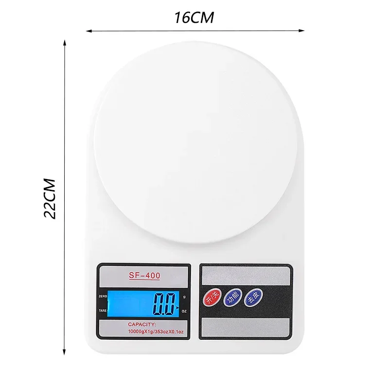 Sf-400 Kitchen Scale Home Use Coffee Weighing Scale Baking Electronic Sf400 Foreign Trade Cross