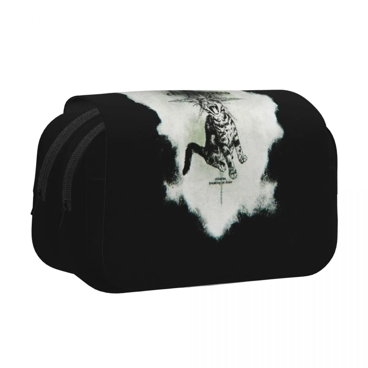 

Deftones Metal Band White Pony Album Pencil Cases Pencil Pouch Hard Shell Leather Large Storage Pen Box Pencil