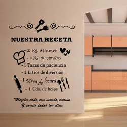 Original Inspirational Home Decor Painting Poster, Blue STAR Kitchen Vinyl Carving Wall Sticker