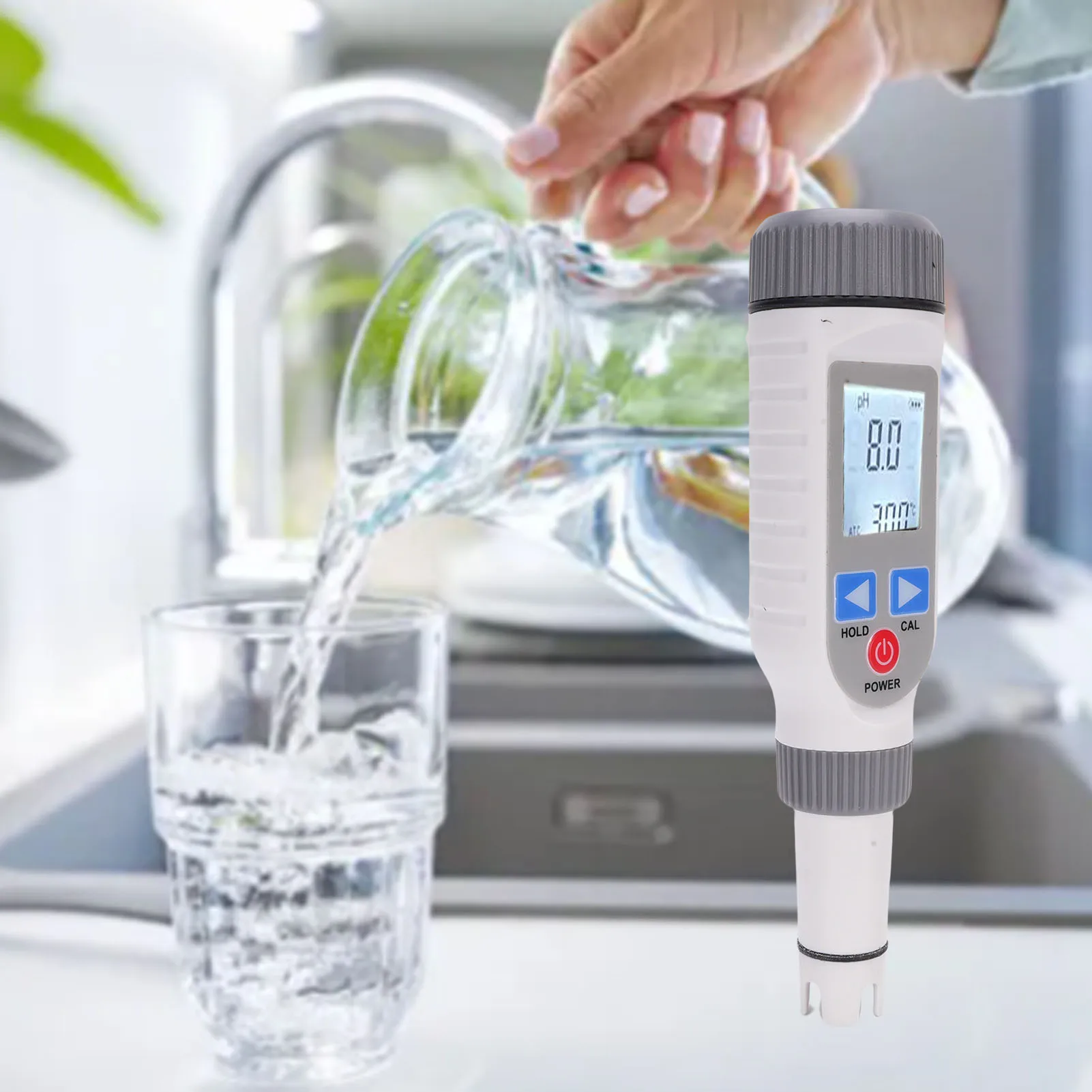 

0-14 pH Water Tester 0.01 Accuracy TDS/EC/Temp Backlit LCD Pen IP67 Pool/Aquarium Meter CE RoHS Portable Water Quality Detector
