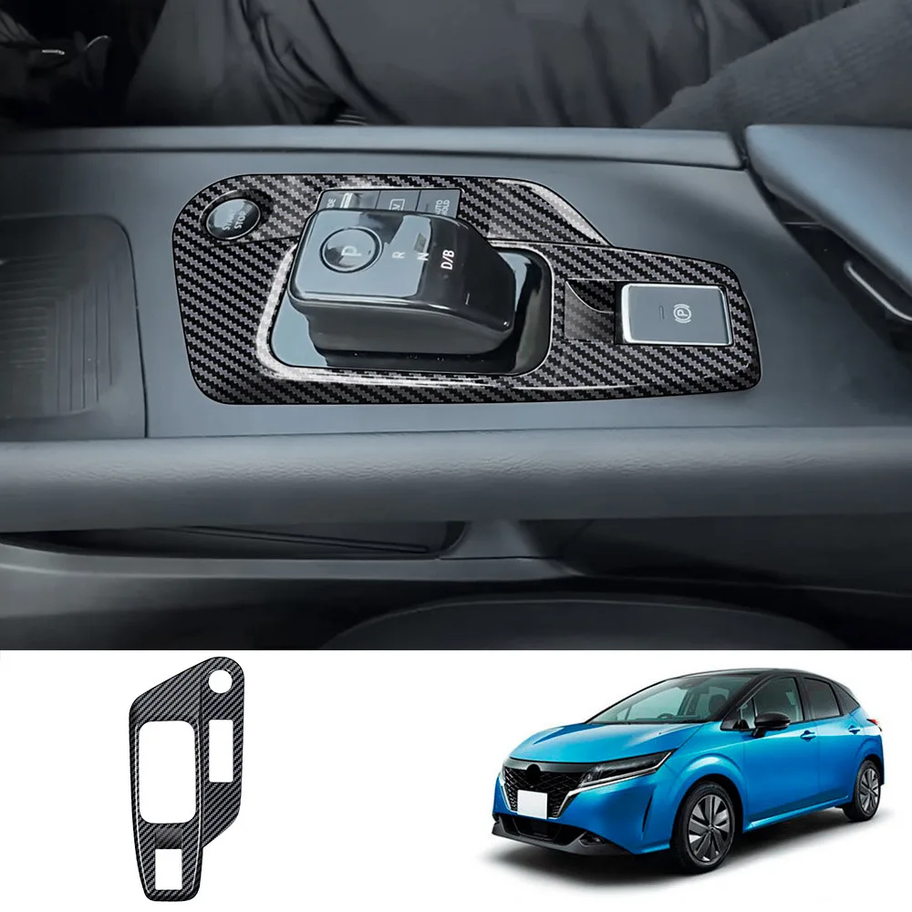 For Nissan Note 2020 E13 e-POWER 2021 FE13 (2WD) e-POWER /AURA series ABS center conlose gear shift panle interior accesorios