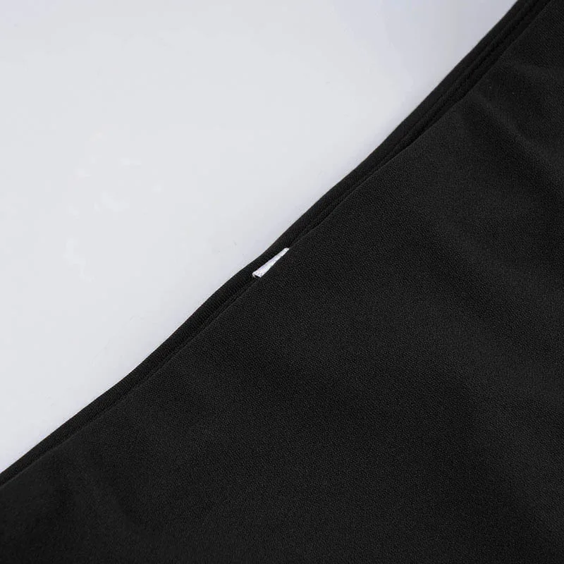 SUCHCUTE Solider Minimalistischer Basic Bodycon Rock Damen Streetwear Lässiger Minirock mit Elastischem Bund All-Match Harajuku Kleidung 2026 – Detail 7