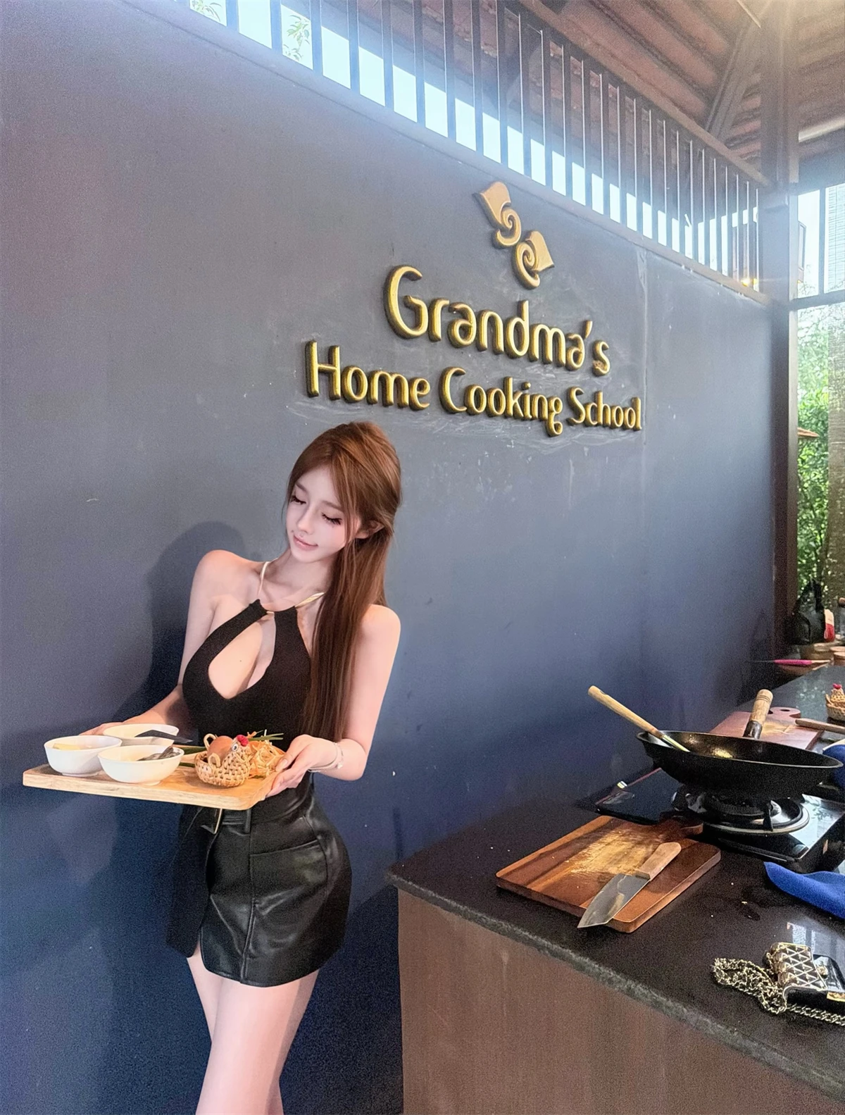 

Модный комплект Kikimy 030 2000: Металлическое кольцо, синий набор, без рукавов, из двух предметов, весенняя коллекция, женский модный комплект