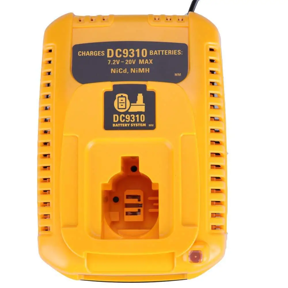 Cho Dewalt Pin Sạc DC9310 7.2V-18V Nicd & Pin Nimh DW9057 DC9071 DC9091 DC9096 Batteia Sạc