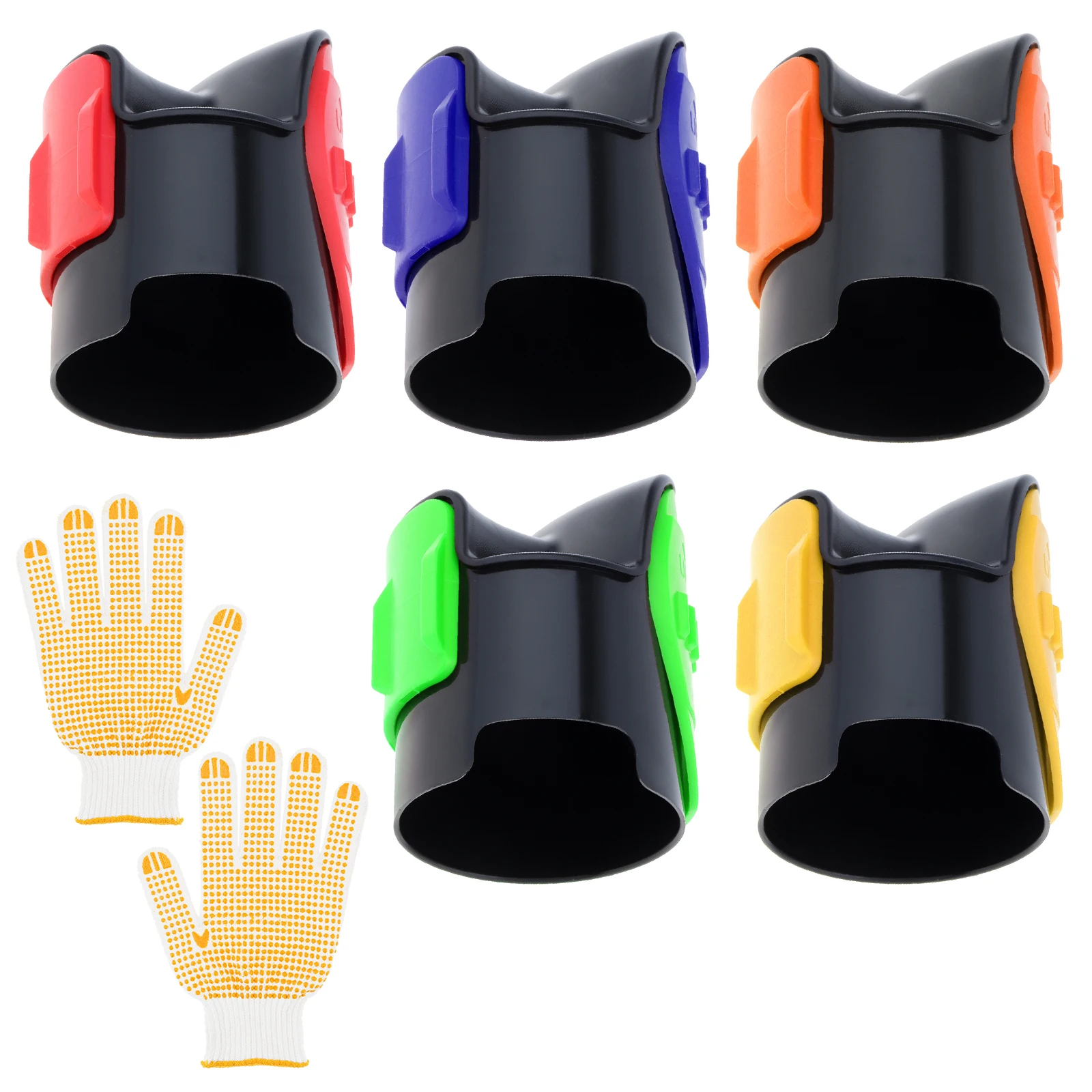 

5pcs Universal 45mm-55mm Front Fork Seal Cleaner Tool for Motorcycle Dirt Bike Shock Absorber Oil Seal Cleaning Repairing Tools