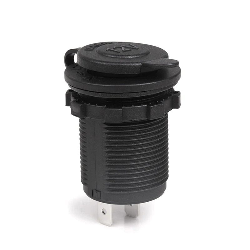 1 قطعة مقبس السجائر 12 فولت مقاوم للماء سيارة قارب دراجة نارية مآخذ السجائر قابس طاقة المخرج #5