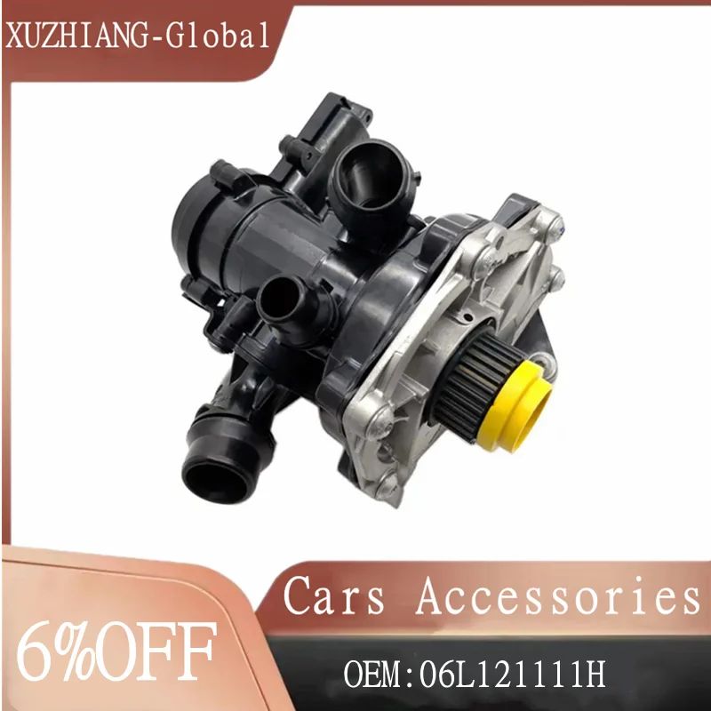 06L121111H 06K121600E 06K121600D 06K121600C 06L121111J 06L121600B Water Pump Thermostat Housing Assembly for 1.8T 2.0T EA888Gen3