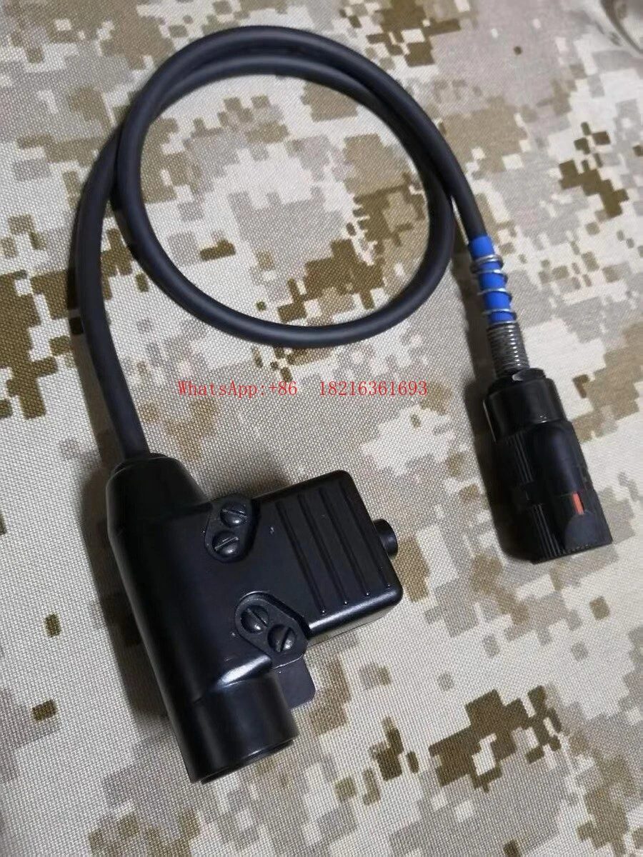 Replica Black Connector U94 Tactical PTT Cable