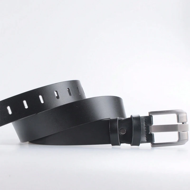 حزام بإبزيم دبوس للرجال ، موضة عتيقة ، فاخر ، جينز