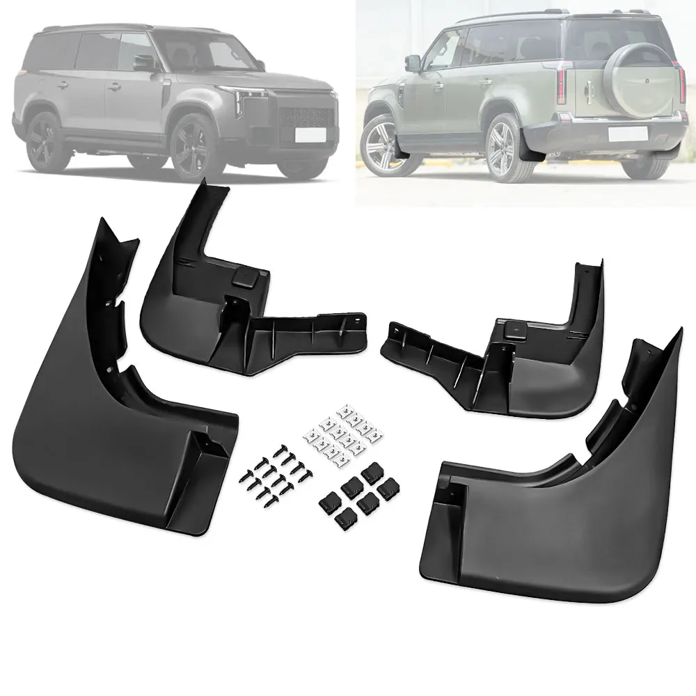 

For BAIC JISHI 01 Rox 01 Car Mudguards Plastic Cover Splash Guard Cover Exterior Mud Flaps Auto Accessories