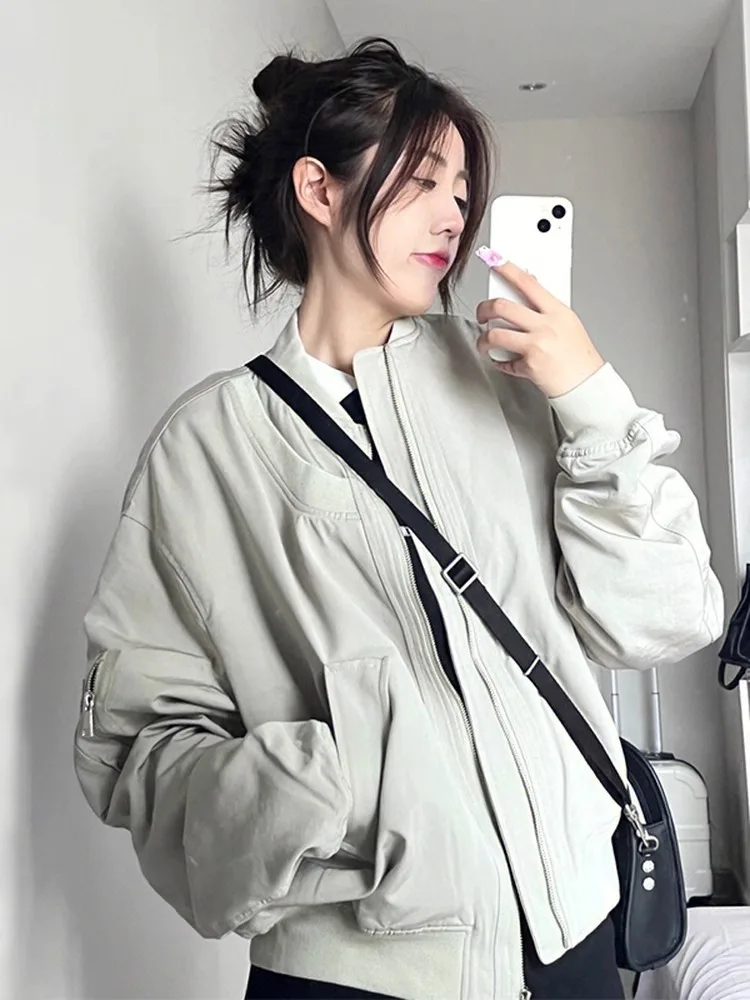 

Chic And Elegant Woman Jackets Women Buttons Basics Curled Edge High-Quality Tide Lining Couples Student Velvet Outcoat Popular