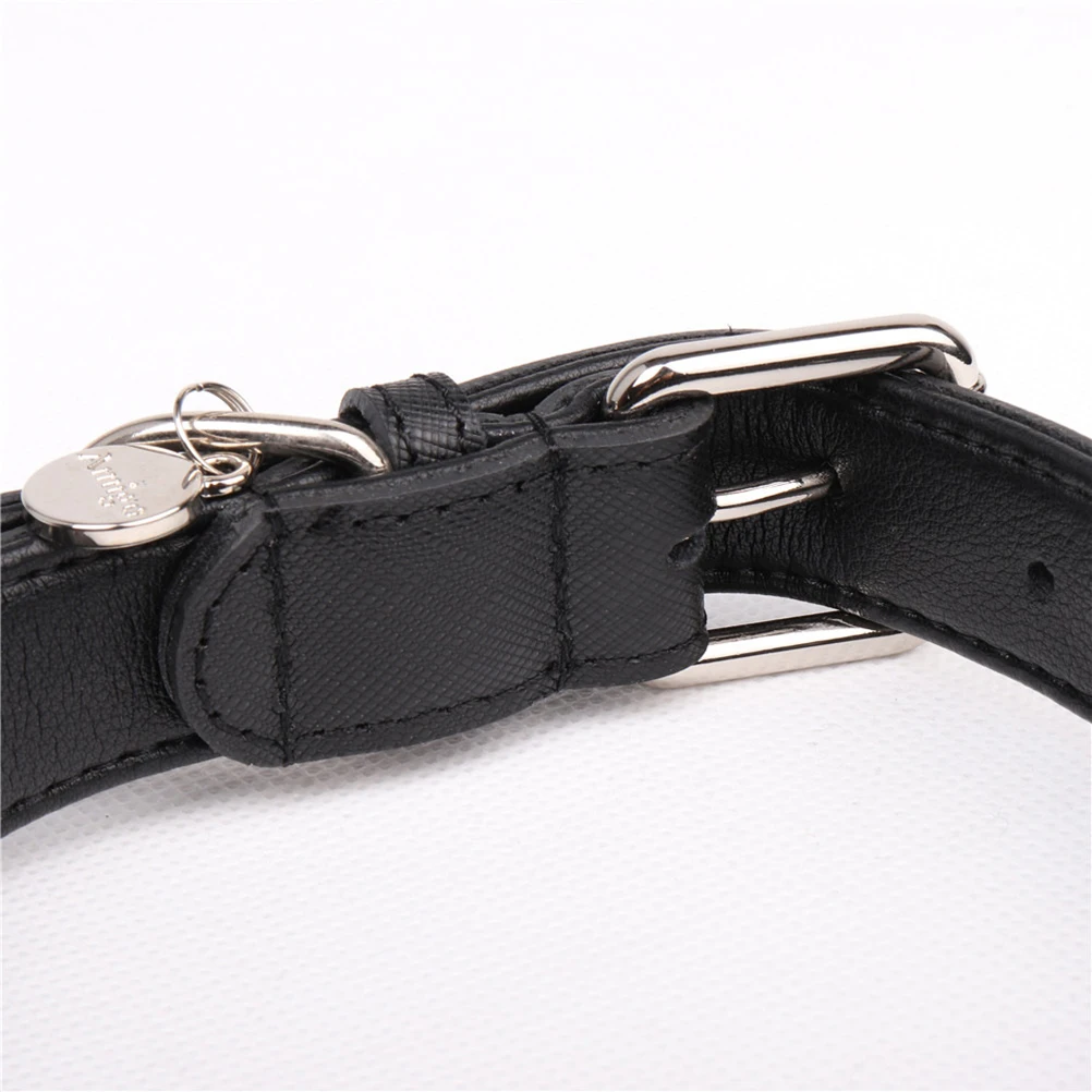 

1pc 2.0*50Cm Dog Pet Cow Collars Collar Adjustable Comfortable Wear-Resistant Puppy Collar For Pet Dogs