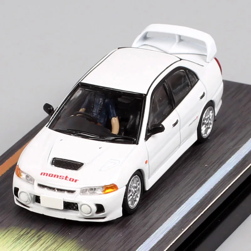 Hobby Japan 1/64 Scale Mitsubishi Lancer GSR RS Evolution EVO IX VII IV VIII Ralliart Rally Car Model Diecasts Toy Vehicles HJ64