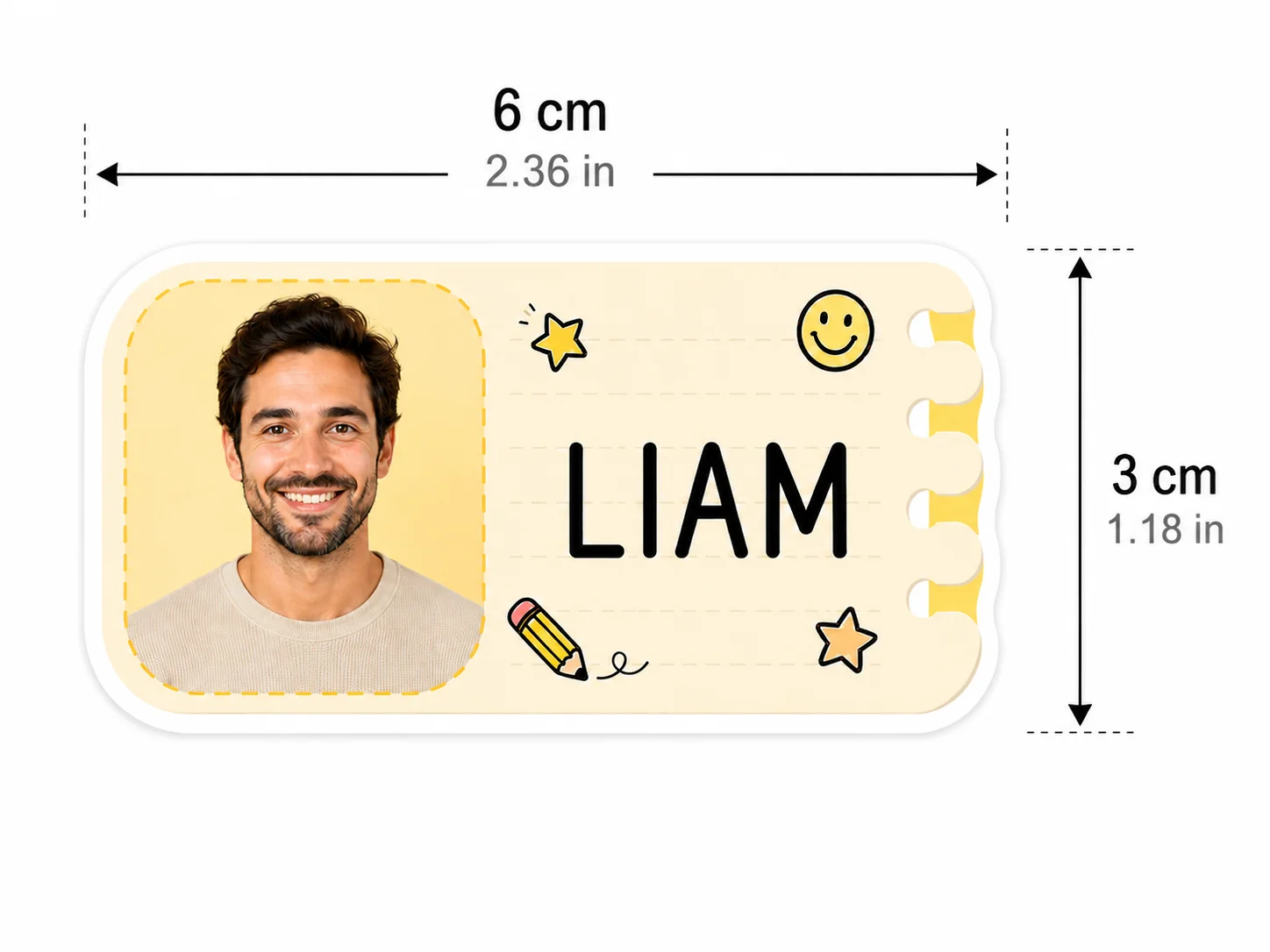 Customized Back-To-School Season Name Stickers, Personalized Labels for Schools, Offices, Water Bottles, and Pencils - Non-Curling Adhesive Waterproof Name Tags for School Classrooms, Backpacks, and Luggage. Back-To-School Gifts for Sons and Daughters