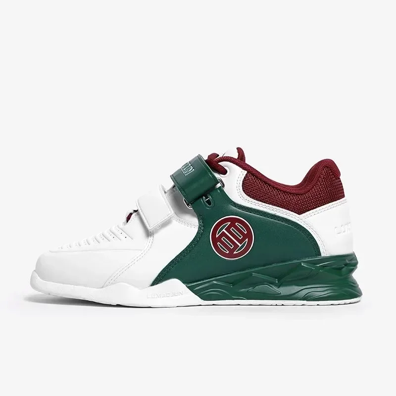 Description Picture 6 of itemProfessional Men Weightlifting Boots White Women Weightlifting Shoes Good Quality Hard Pull Deep Squat Shoes Fitness Sneakers