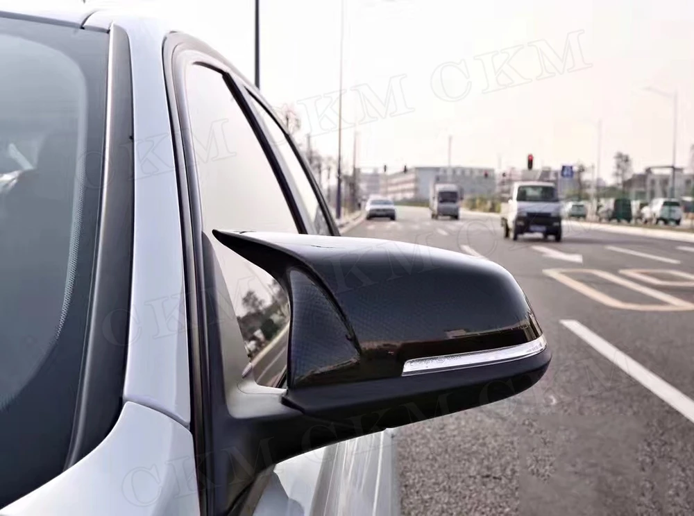 

Накладки на зеркало заднего вида из углеродного волокна и ABS для BMW 1, 2, 3, 4 серии M3 M4, образ F20 F30 F32 F33 F36 X1 E84 12-18