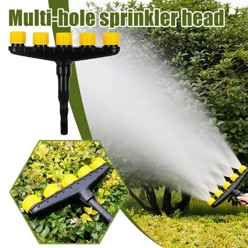 multi-head spraying multi-hole spray head improves efficiency anti-corrosion anti-clogging for most water pipe interfaces