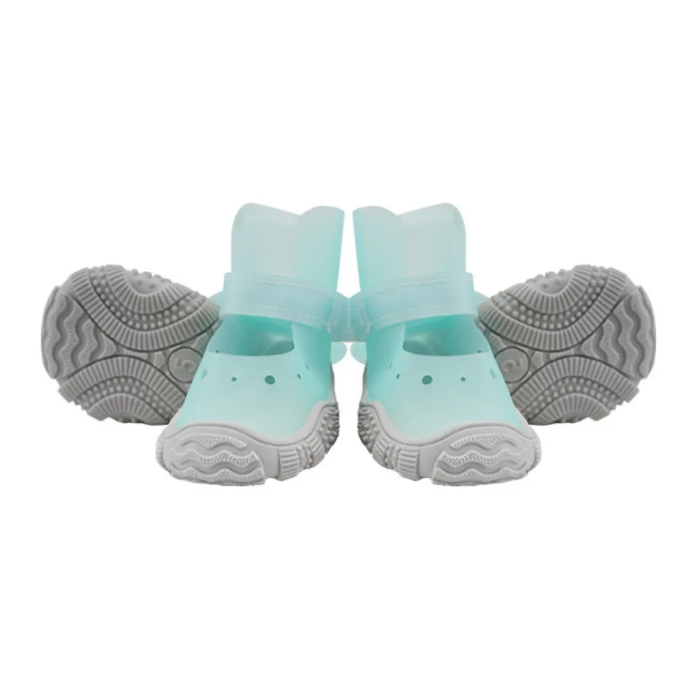 

Non-slip Waterproof Pet Shoes Breathable Adjustable Pet Rain Shoes Comfortable Anti Dirty Dog Foot Covers Cat Paw Protection