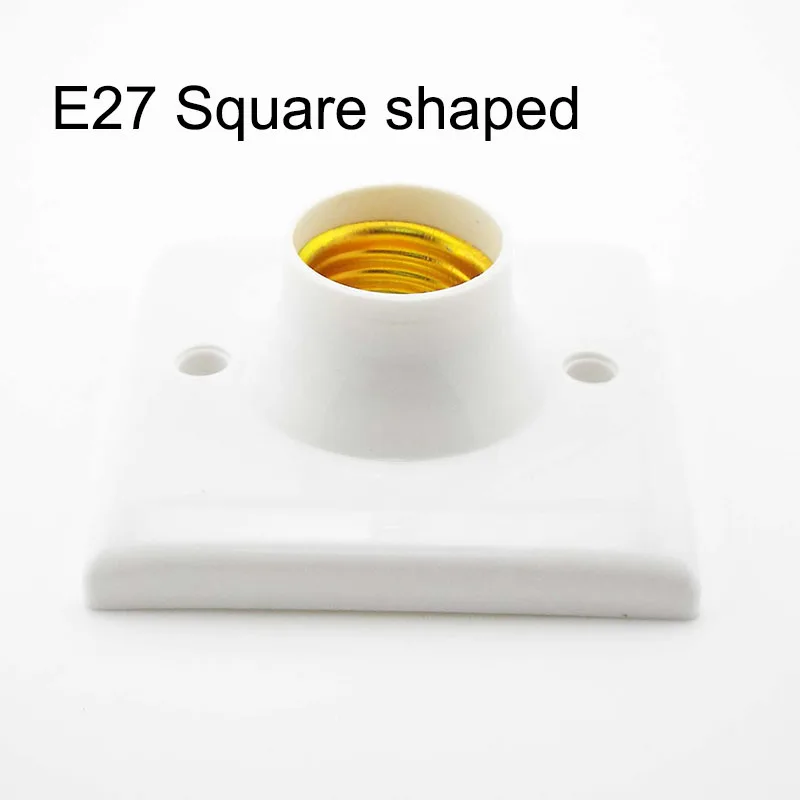 NEW Screw Lamp Base e27 B22 Lamp holder Socket base Light Bulb e27 Socket Holder Adapter Snap-in lamp holder Converter 100-250V