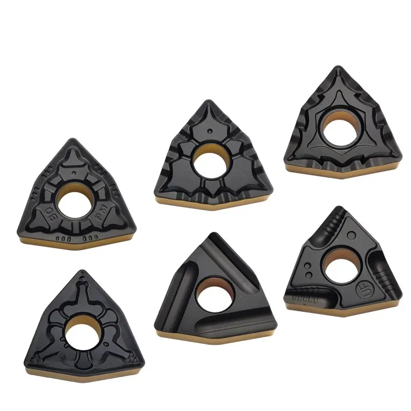 Zhuzhou Two-coated CNC Turning Insert WNMG080408 for Steel, Roughing