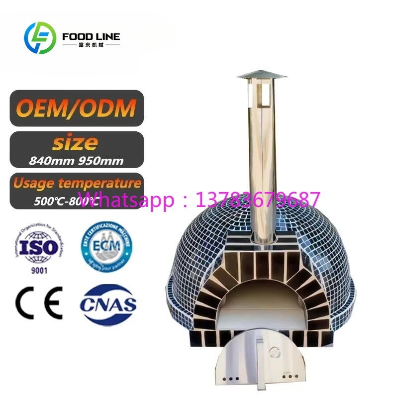 

Customized China Wholesale 12" and 16" Mobile Wood Fired Freestanding Fire Oven Wood Fired Pizza Ovens for Pizza Making