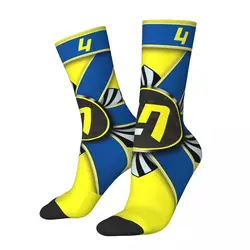 Funny Sock for Men Lando Norris Helmet Hip Hop Harajuku F1 Formula 1 Happy Quality Pattern Printed Boys Crew compression Sock