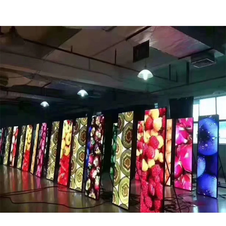 Portable Indoor Digital LED Display P1.53 P2.5 Mirror Poster Screen 4G Wifi USB Connection Standalone or Flooring Option - view 6