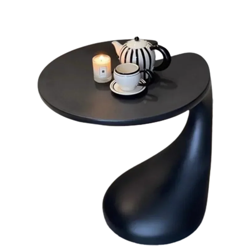 

For Chinese Waterproof Coffee Table Moving Service Unique Modern Balcony Side Table Nordic Round Simple Meubles Salon Furniture