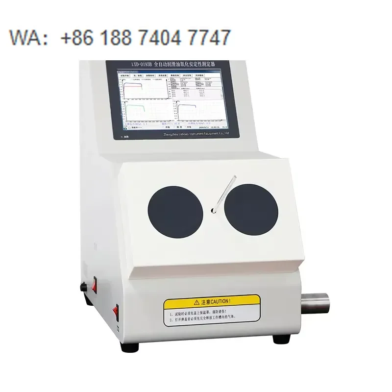 For LYD-0193B Automatic Lubricating Oil Oxidation Stability Tester 0.1 Accuracy with 1 Year Warranty