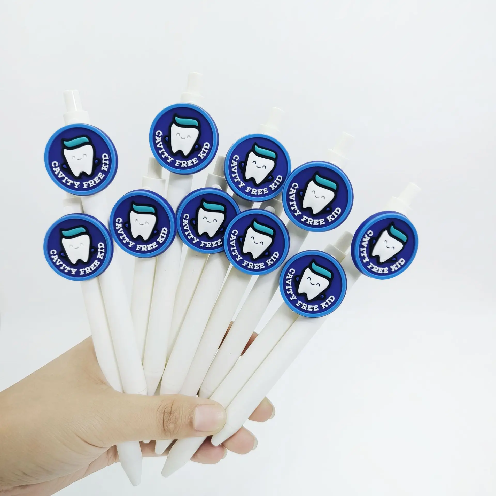 2025 جديد الأبيض الأسنان سلسلة التصحيح القلم بولي كلوريد الفينيل لينة المطاط التصحيح قلم توقيع الطالب هدية القلم افتتاح الموسم هدية