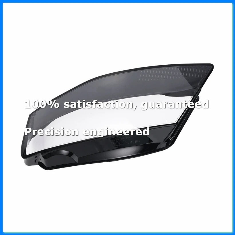 

1Pair Front Car Headlight Lens Light Cover For A4 B8 2008-2012-A68X